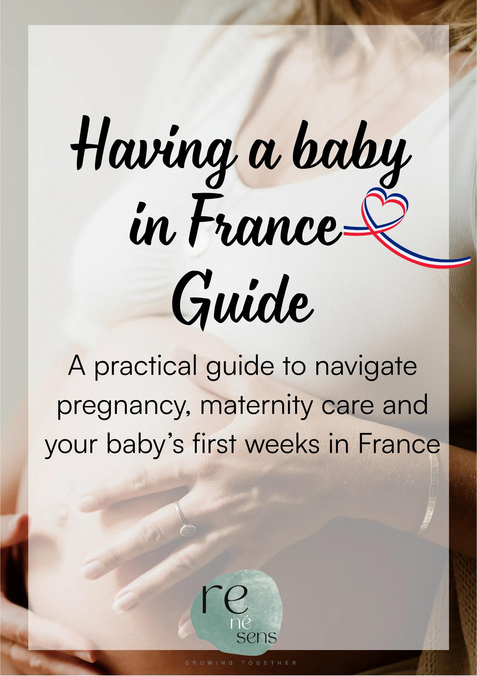 Couverture du guide Having a Baby in France